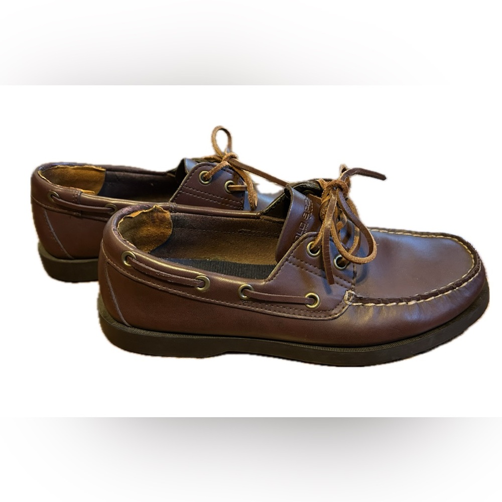 Polo by Ralph Lauren Brown Leather Boat Shoes